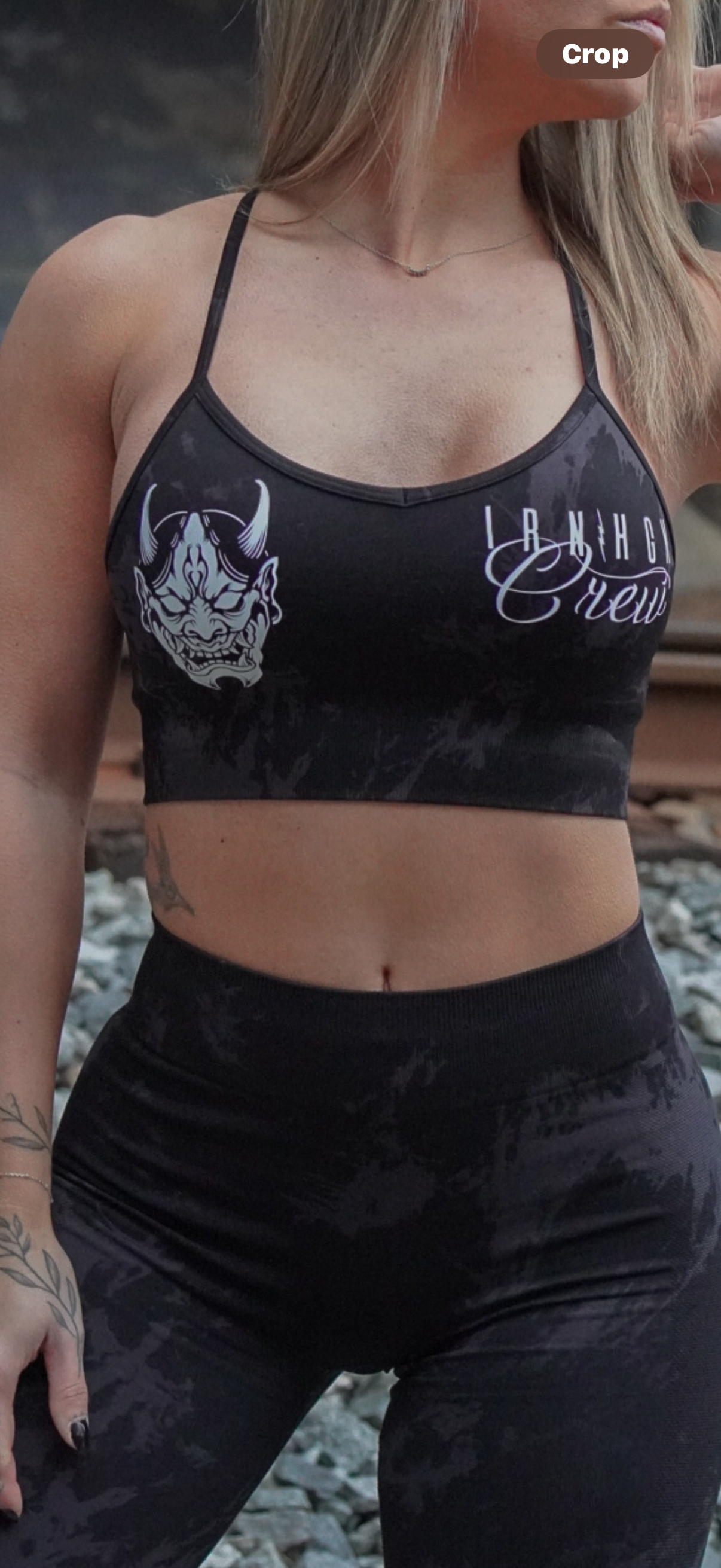 Serenity Seamless Bleachout Shorts