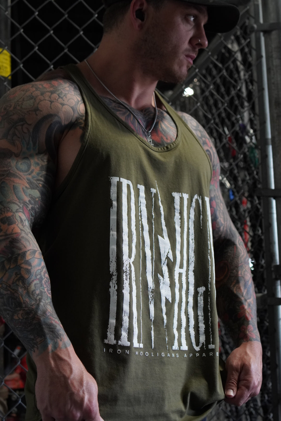 IRNHGN Distorted Tank Top