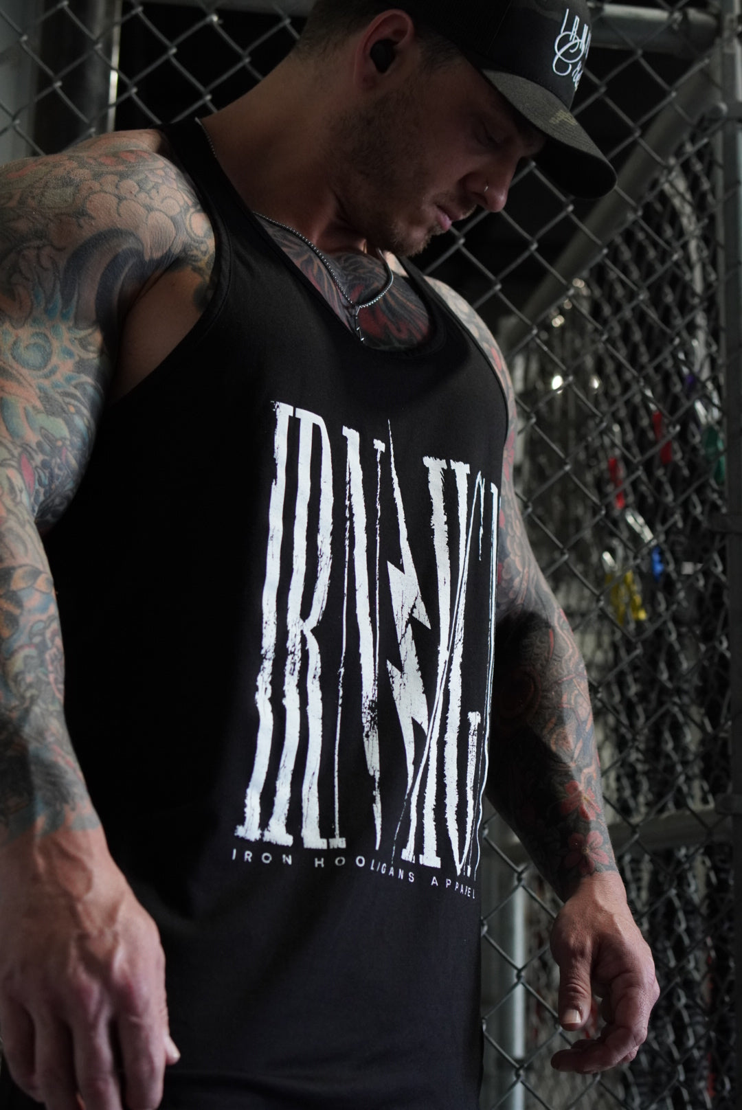 IRNHGN Distorted Tank Top