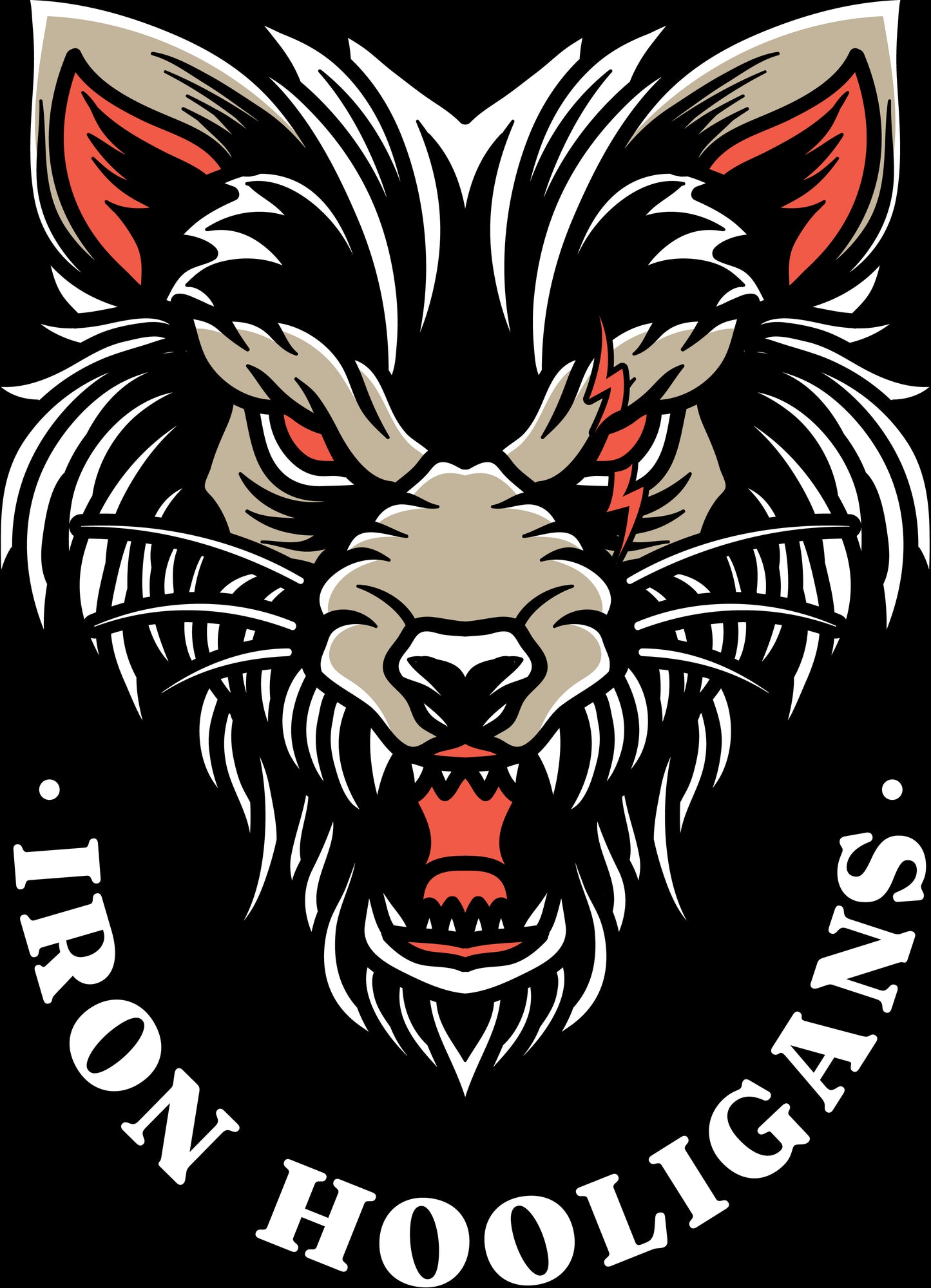 Run With The Wolves Hoodies