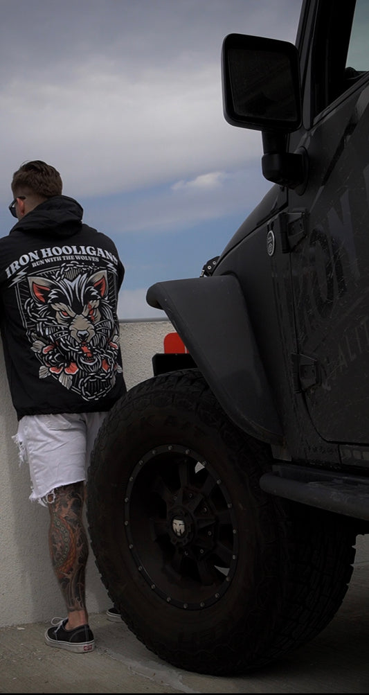 Run With The Wolves Windbreaker
