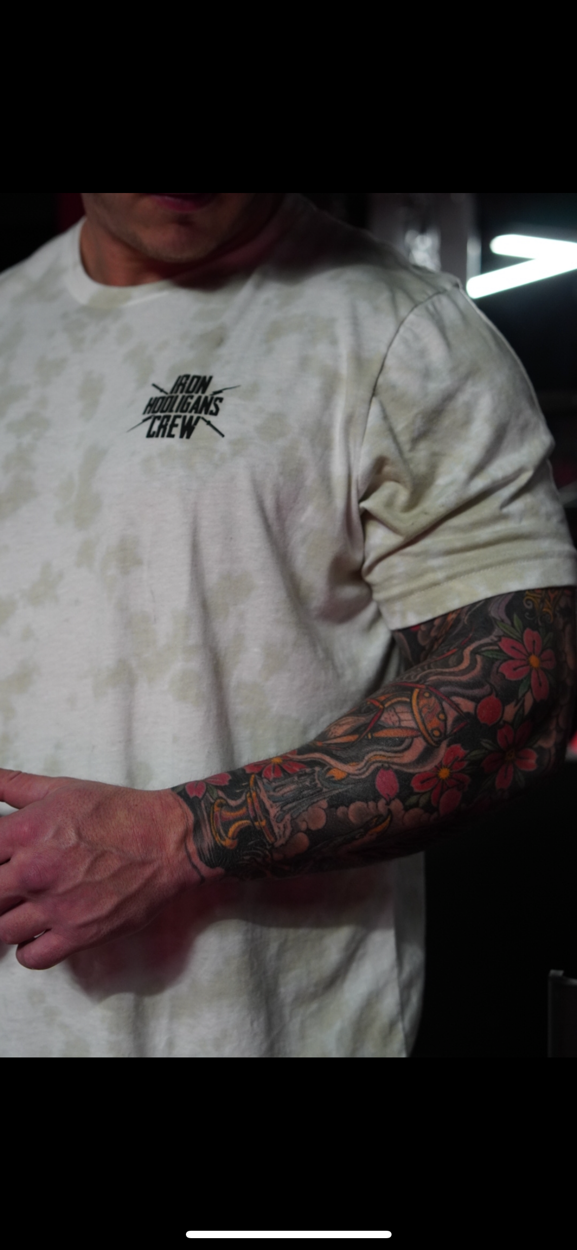 SBD Creme Tie Dye T-Shirt