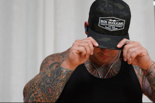 Camo Bolt Badge Snapback