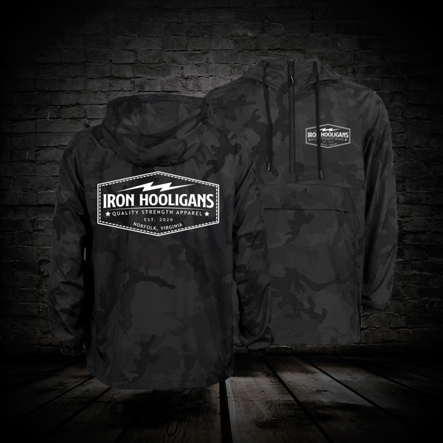 Bolt Badge Windbreaker