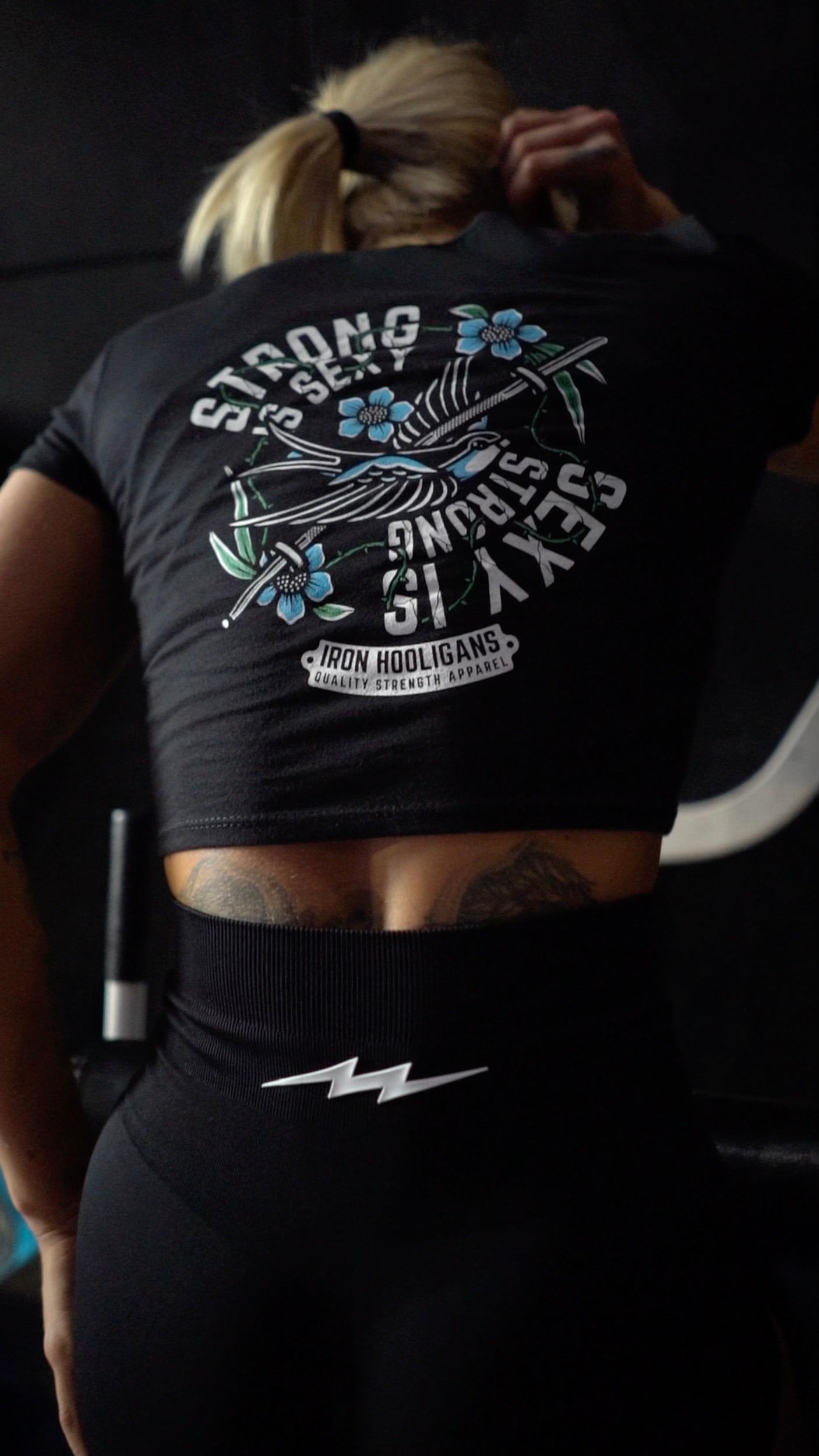 Strong Is sexy Crop Top